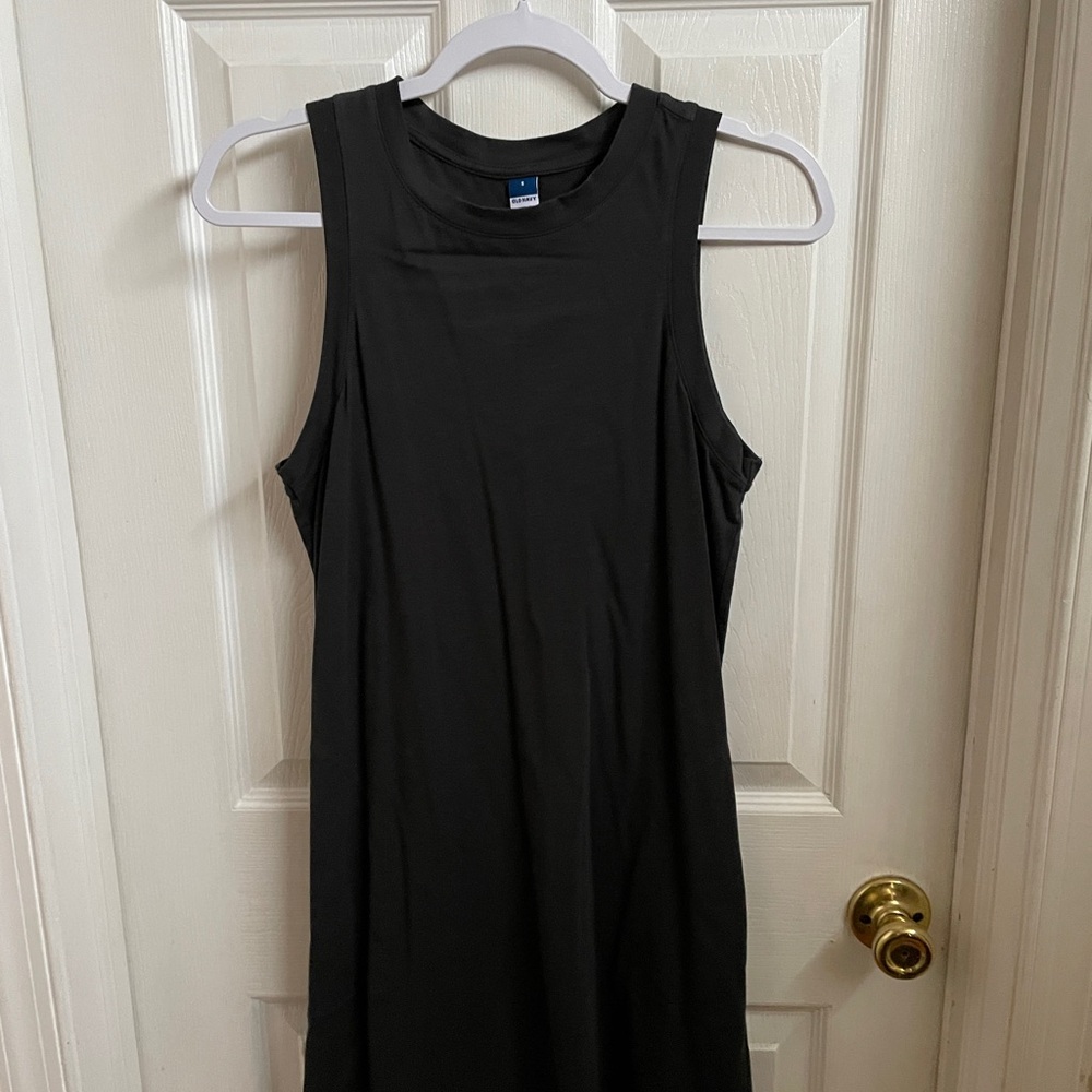 Old Navy Black Sleeveless Dress